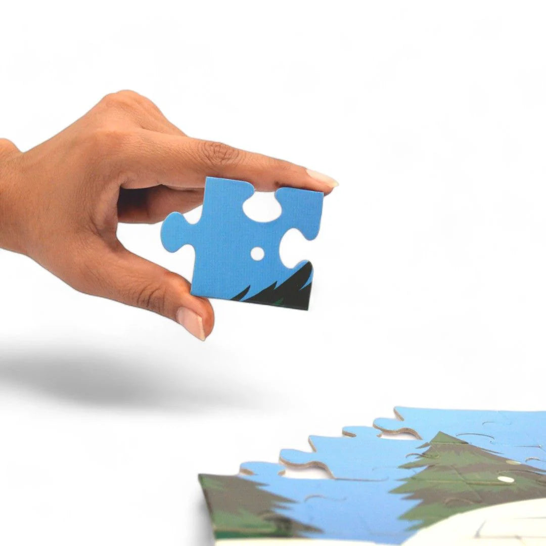 Mittimate Igloo Jigsaw Puzzle (36 pieces)