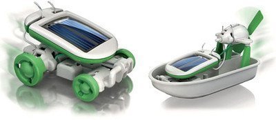6-in-1 Hybrid Solar Energy Educational Kit – Build 6 Solar-Powered Models | STEM DIY Toy for Kids Age 10+