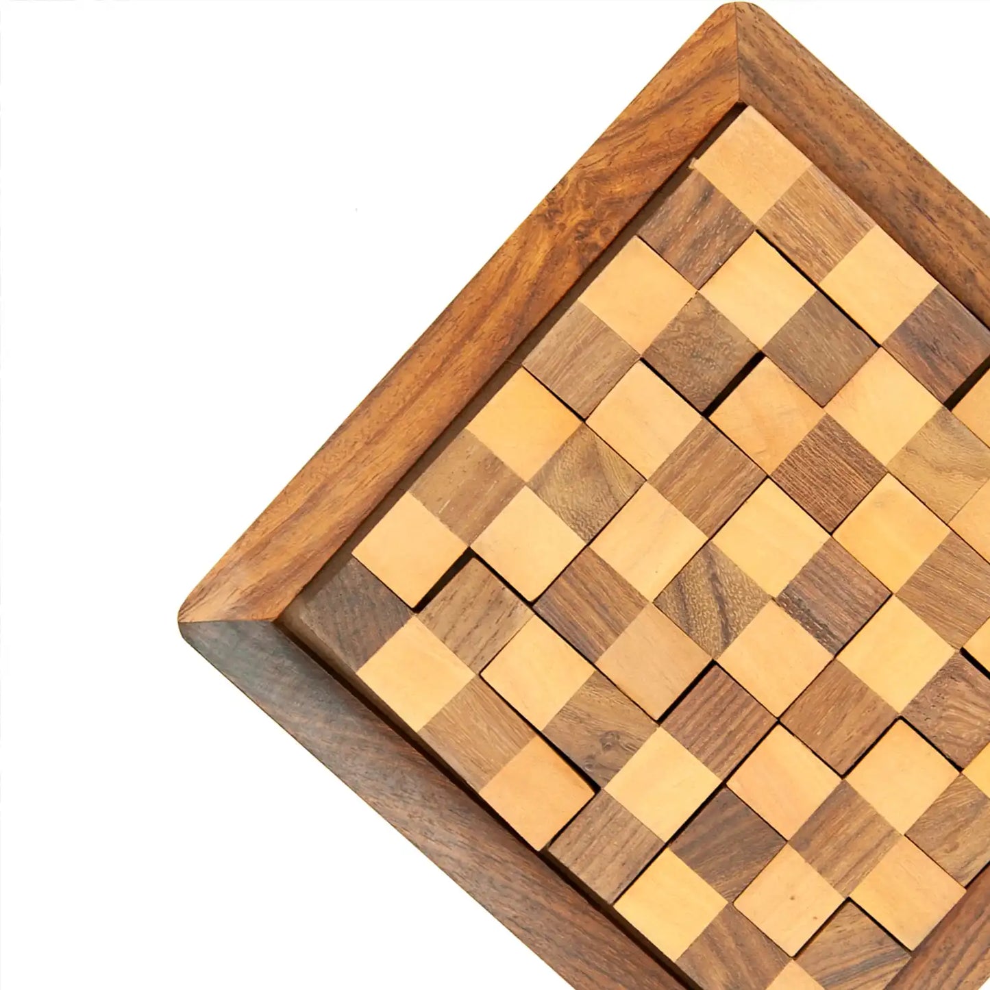 Wooden Tetris Puzzle Brain Teaser Game ā Handcrafted Block Board for Kids & Adults