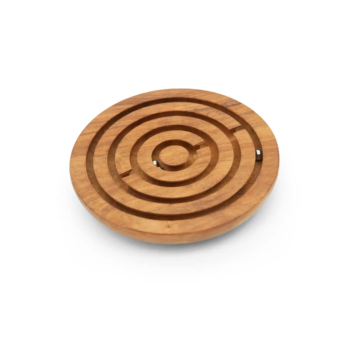 Circle Labyrinth Puzzle | Ball in a Maze for Kids 6+ Years | Wooden Ball Balancing Brain Teaser | Develop Problem-Solving Skill