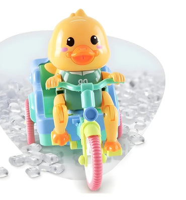 Duck Tricycle Toy with Backseat Passenger