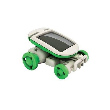 6-in-1 Hybrid Solar Energy Educational Kit – Build 6 Solar-Powered Models | STEM DIY Toy for Kids Age 10+