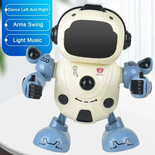 Interactive Dancing Robot Toy with Lights & Rotating Arms