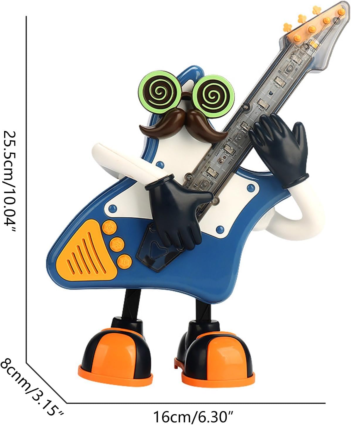 Rockstar Motion Guitar Toy β Musical Light-Up Robot for Kids