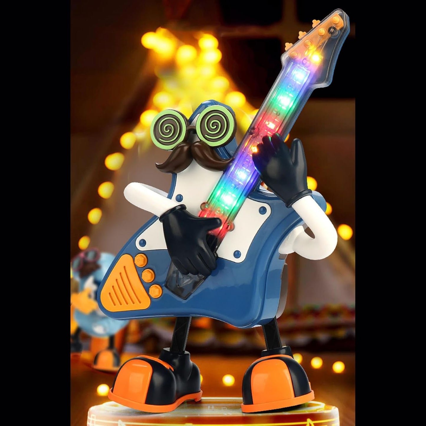Rockstar Motion Guitar Toy β Musical Light-Up Robot for Kids