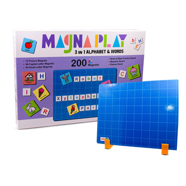 3-in-1 Alphabet & Words Magnetic Learning Set for Kids