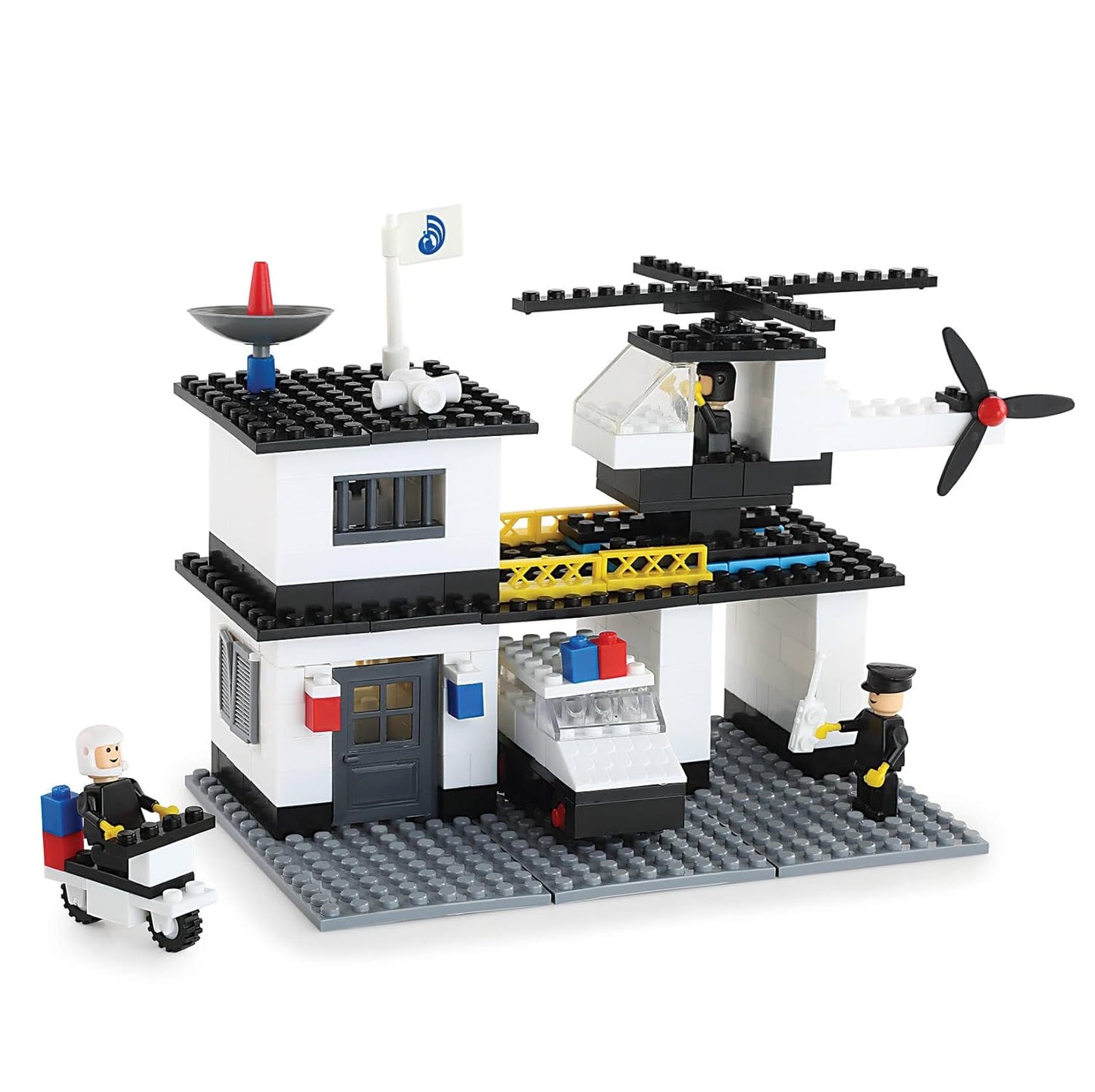 Highway Patrol Building Block Set – 260-Piece Construction Toy