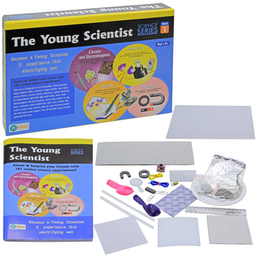 Young Scientist DIY Kit for Kids – 100+ STEM Experiments | Learn Circuits, Electricity, Magnets & Mirrors | Age 8+