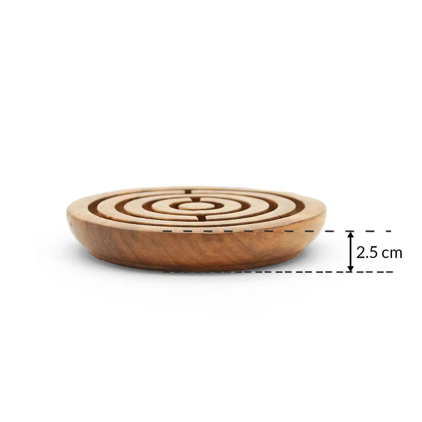 Circle Labyrinth Puzzle | Ball in a Maze for Kids 6+ Years | Wooden Ball Balancing Brain Teaser | Develop Problem-Solving Skill