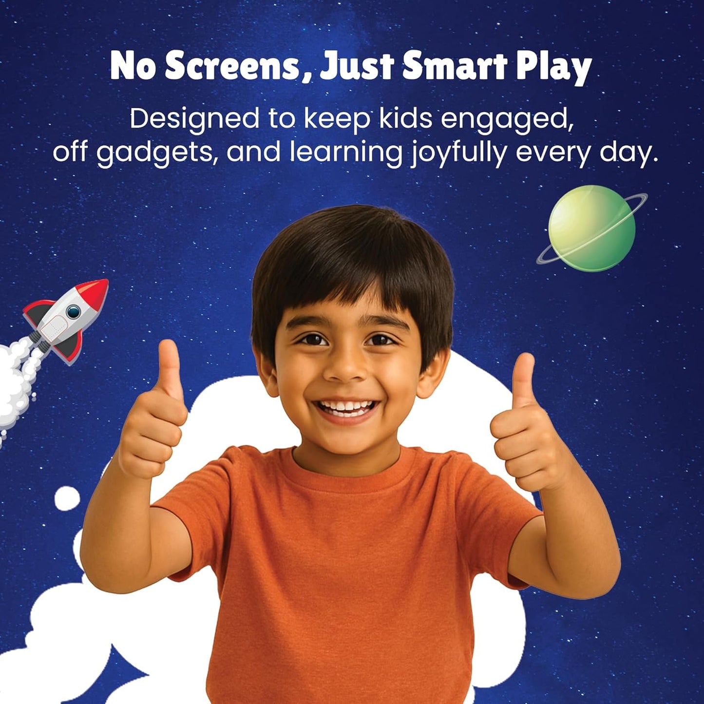 Solar System Puzzle – 108 Pieces with 50 Fun Space Facts (Ages 6+)