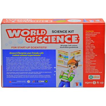 World of Science Kit – Hands-On Science Experiments for Kids (Ages 5 & Up)