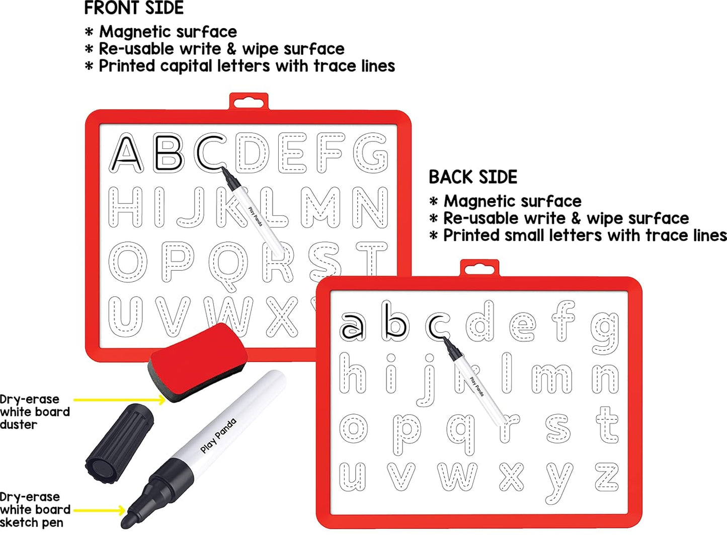 Magnetic Learn to Write – Alphabet Learning Kit for Kids (Ages 3+)