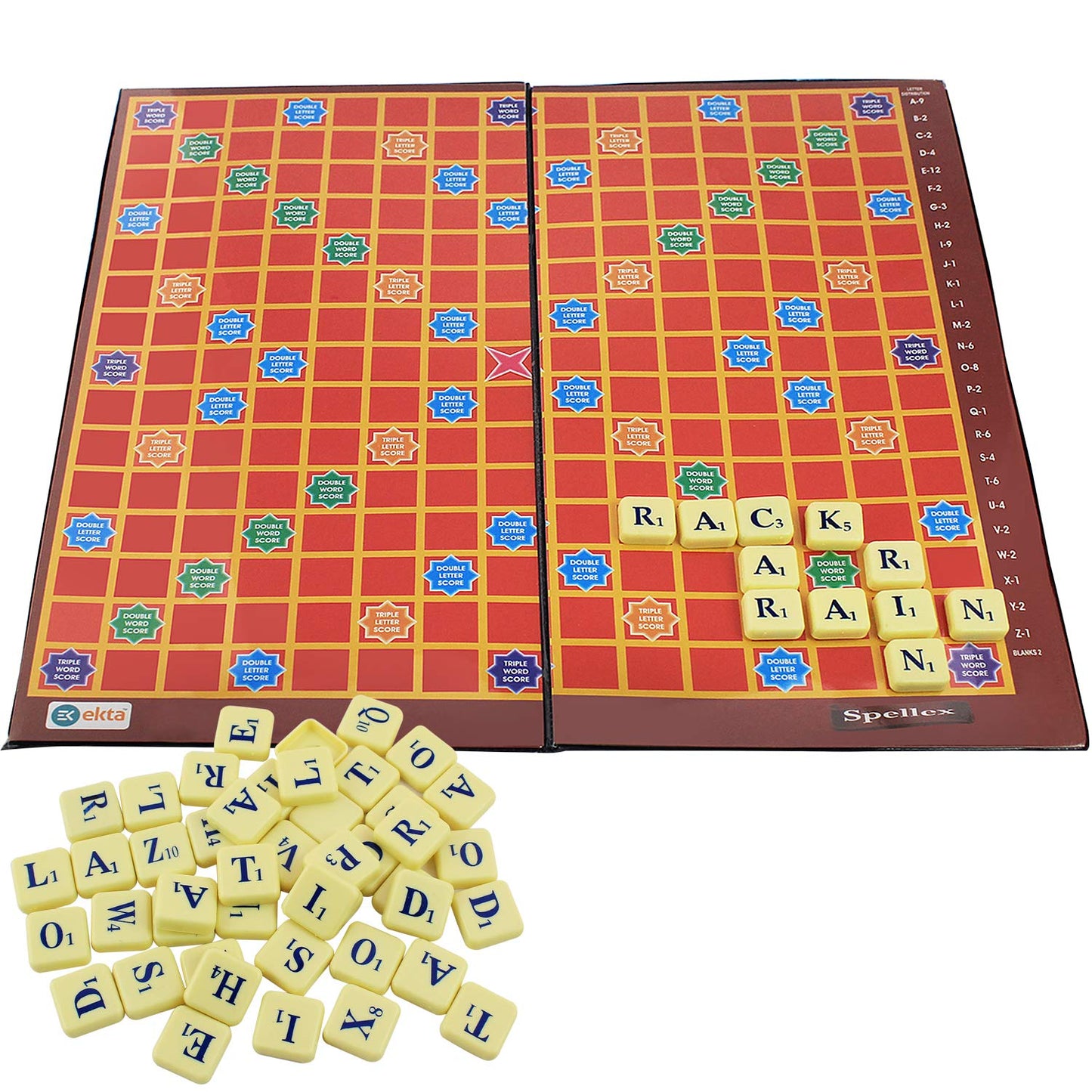 Calculink Spellex Educational Word Board Game – Fun Spelling & Vocabulary Game for Kids Age 6+