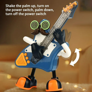 Rockstar Motion Guitar Toy – Musical Light-Up Robot for Kids