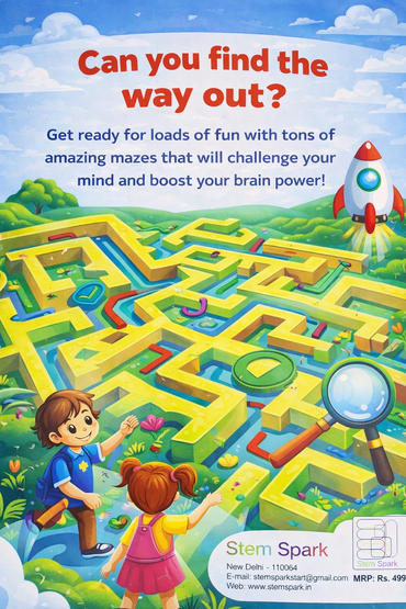 AMAZING MAZES Brain-Boosting Puzzle Book for All Ages