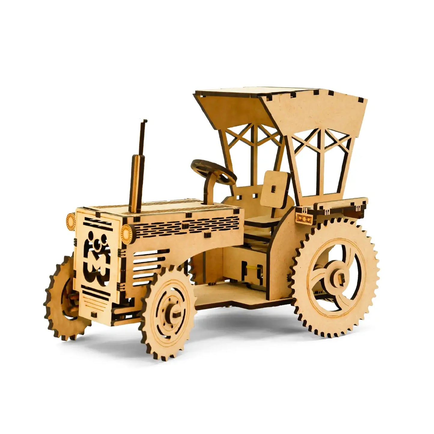 DIY Rusty the Tractor 3D wooden model kit