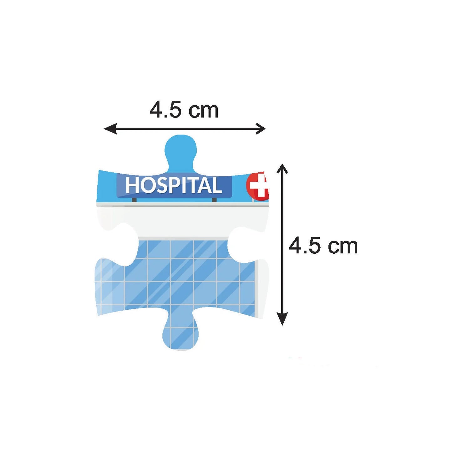 Mittimate Hospital 36-Piece Jigsaw Puzzle for Kids Ages 4–6 | Educational Puzzle Toy About Doctors & Healthcare | Perfect Birthday Gift
