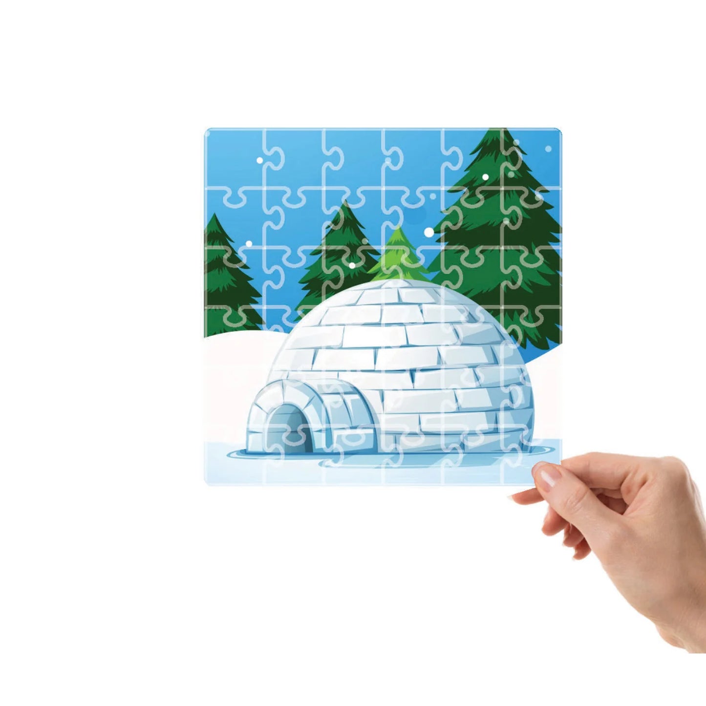 Mittimate Igloo Jigsaw Puzzle (36 pieces)