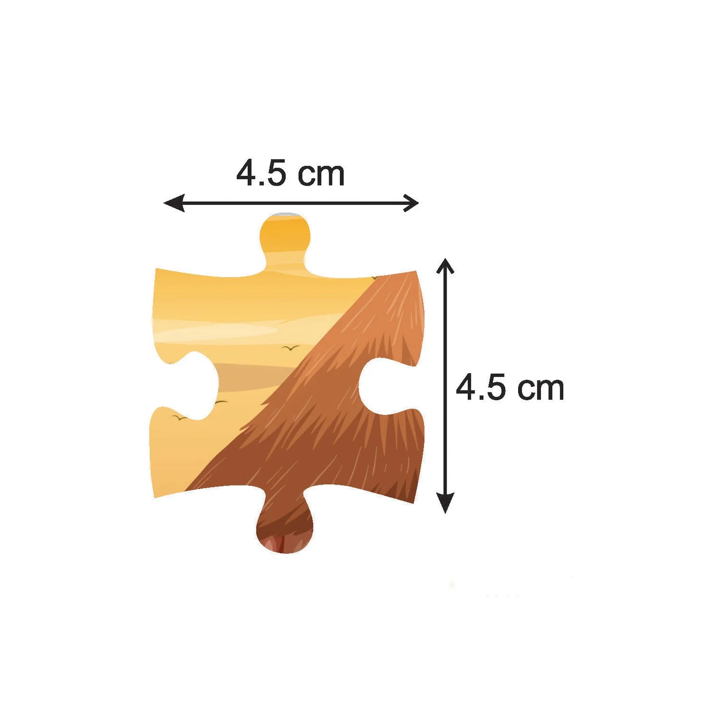 Mittimate Mud House Jigsaw Puzzle Game for Kids Age 4 to 6 Old I 36 Pieces Puzzle Toy I Birthday Gift for Children