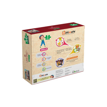 Mittimate Post Office 36-Piece Jigsaw Puzzle for Kids Ages 4–6 | Educational Puzzle Toy | Perfect Birthday Gift for Boys & Girls