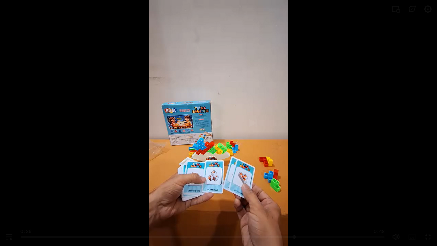 Tetra Balance Stacking Toy – Early Learning Balance & Coordination Game