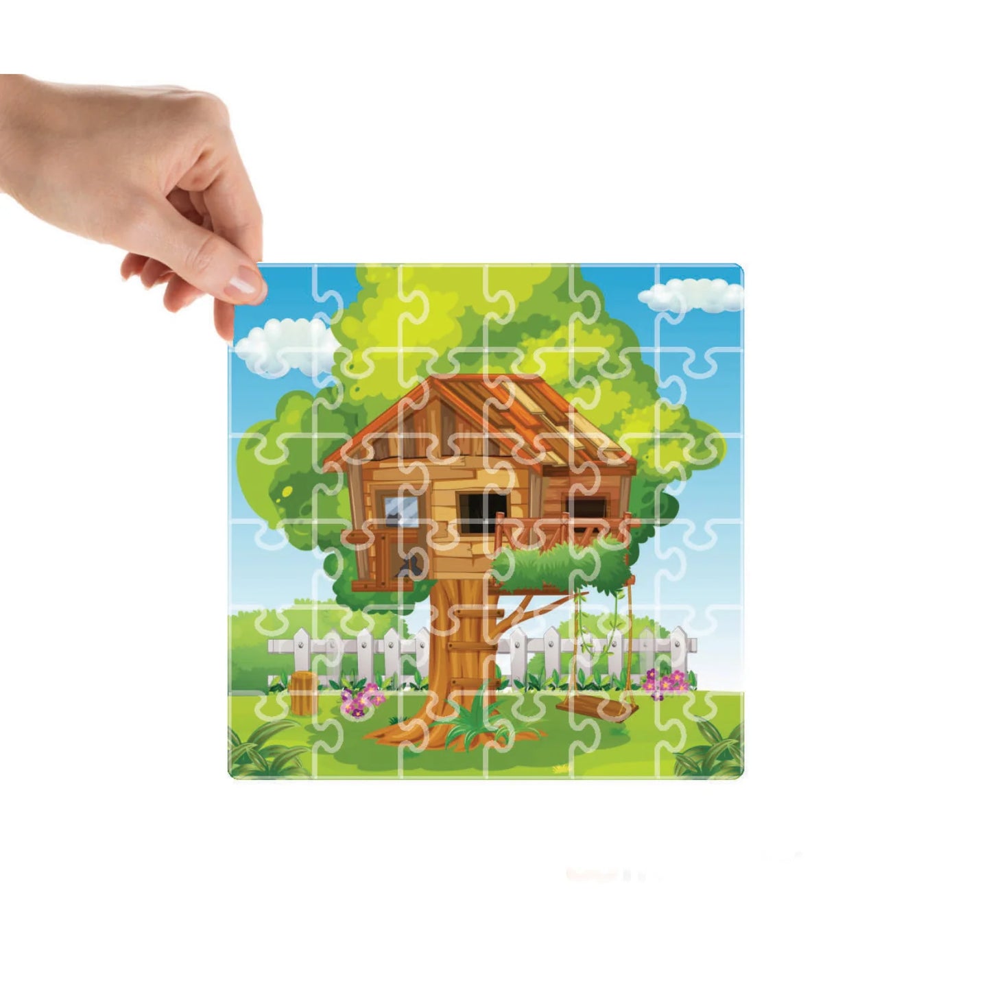 Mittimate Tree House Jigsaw Puzzle (36 Pieces)