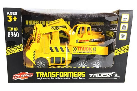 2-in-1 Transformer Truck Toy for Kids – Action-Packed Robot & Truck Combo