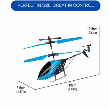 Remote Control Helicopter with Hand Sensor – Rechargeable Flying Toy for Kids (Indoor/Outdoor)