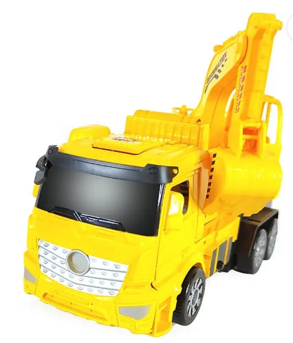 2-in-1 Transformer Truck Toy for Kids – Action-Packed Robot & Truck Combo