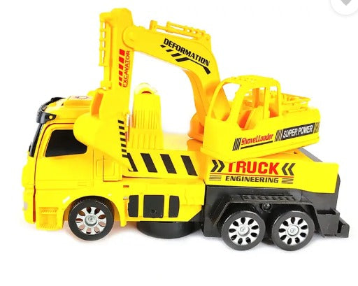 2-in-1 Transformer Truck Toy for Kids – Action-Packed Robot & Truck Combo