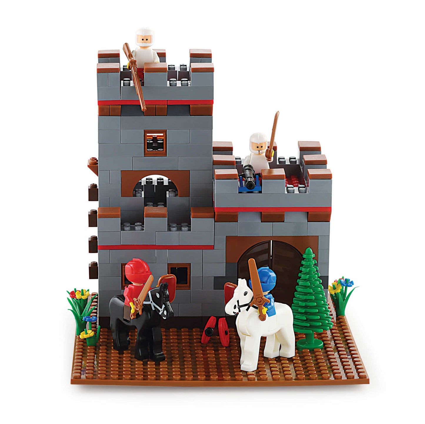 Castle Set JR – 450-Piece Building Block Toy for Kids 6+