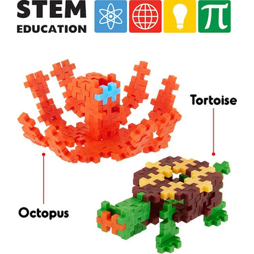Play Panda Fixi Bricks – Build Octopus & Tortoise | STEM Learning Toy for Kids Ages 6+