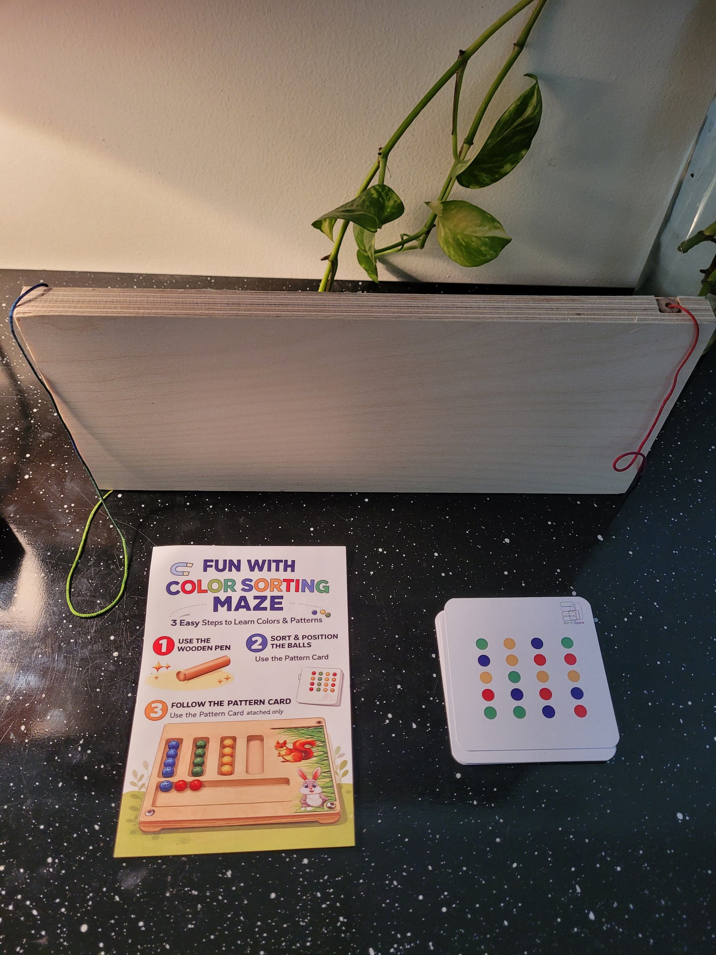 Double Player Sea Theme Maze Board Puzzle β Hand-Eye Coordination & Fine Motor Skills Board for Kids (Copy)