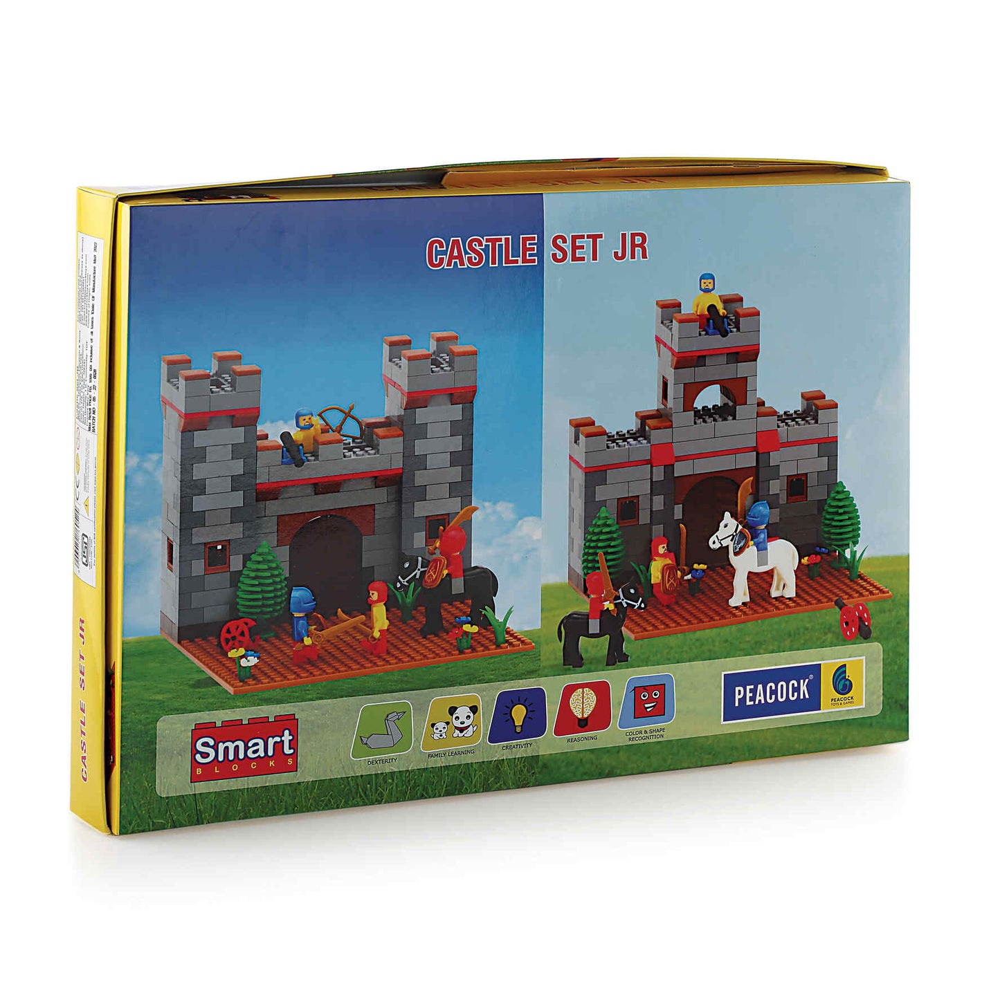 Castle Set JR – 450-Piece Building Block Toy for Kids 6+