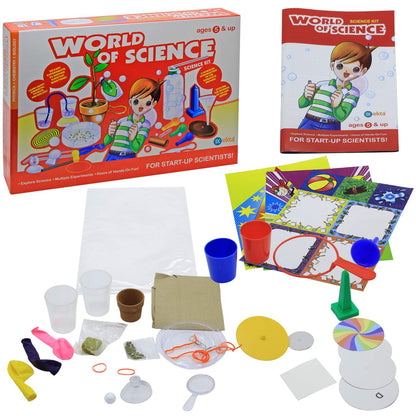 World of Science Kit – Hands-On Science Experiments for Kids (Ages 5 & Up)