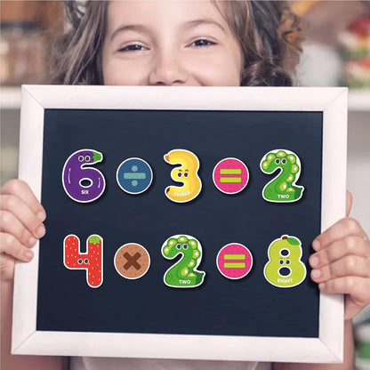 Play Panda Magnetic Numbers & Math Symbols – Fun with Fruits & Veggies!