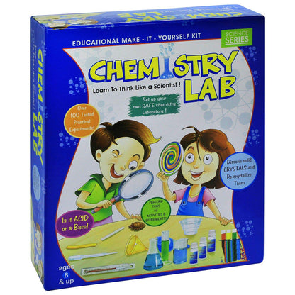 Chemistry Lab DIY Kit for Kids – 100+ Science Experiments | Ages 8+
