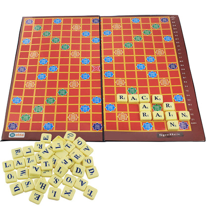 Calculink Spellex Educational Word Board Game – Fun Spelling & Vocabulary Game for Kids Age 6+