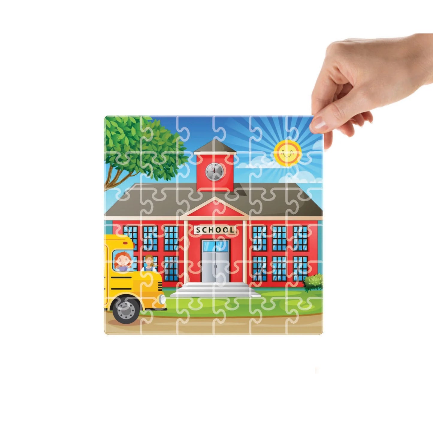 Mittimate School Jigsaw Puzzle Game for Kids Age 4 to 6 Old I 36 Pieces Puzzle Toy I Birthday Gift for Children