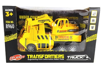 2-in-1 Transformer Truck Toy for Kids – Action-Packed Robot & Truck Combo