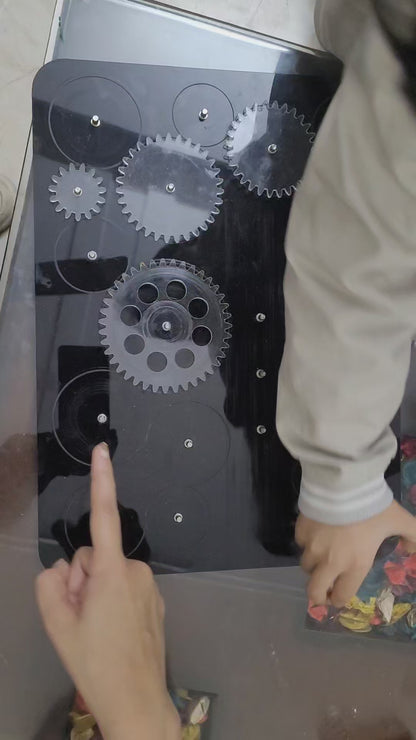 Solar System Gear Puzzle – Paint, Build & Spin Your Own Universe (Acrylic DIY Kit for Kids)