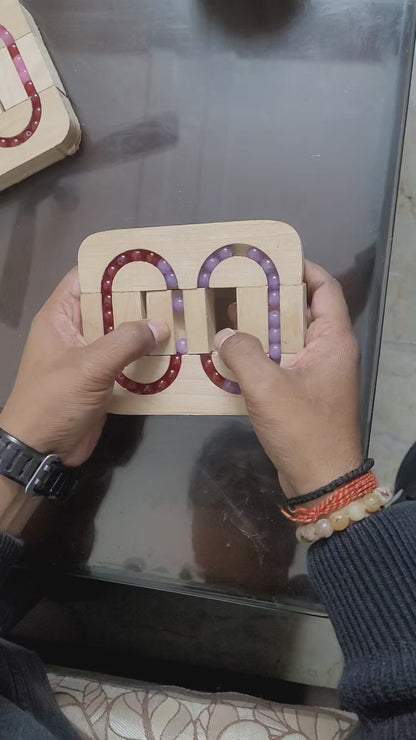 Two-Color Bead Sequencing Puzzle