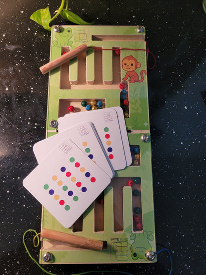 Double Player Jungle Theme Maze Board Puzzle – Hand-Eye Coordination & Fine Motor Skills Board for Kids (Copy) (Copy)