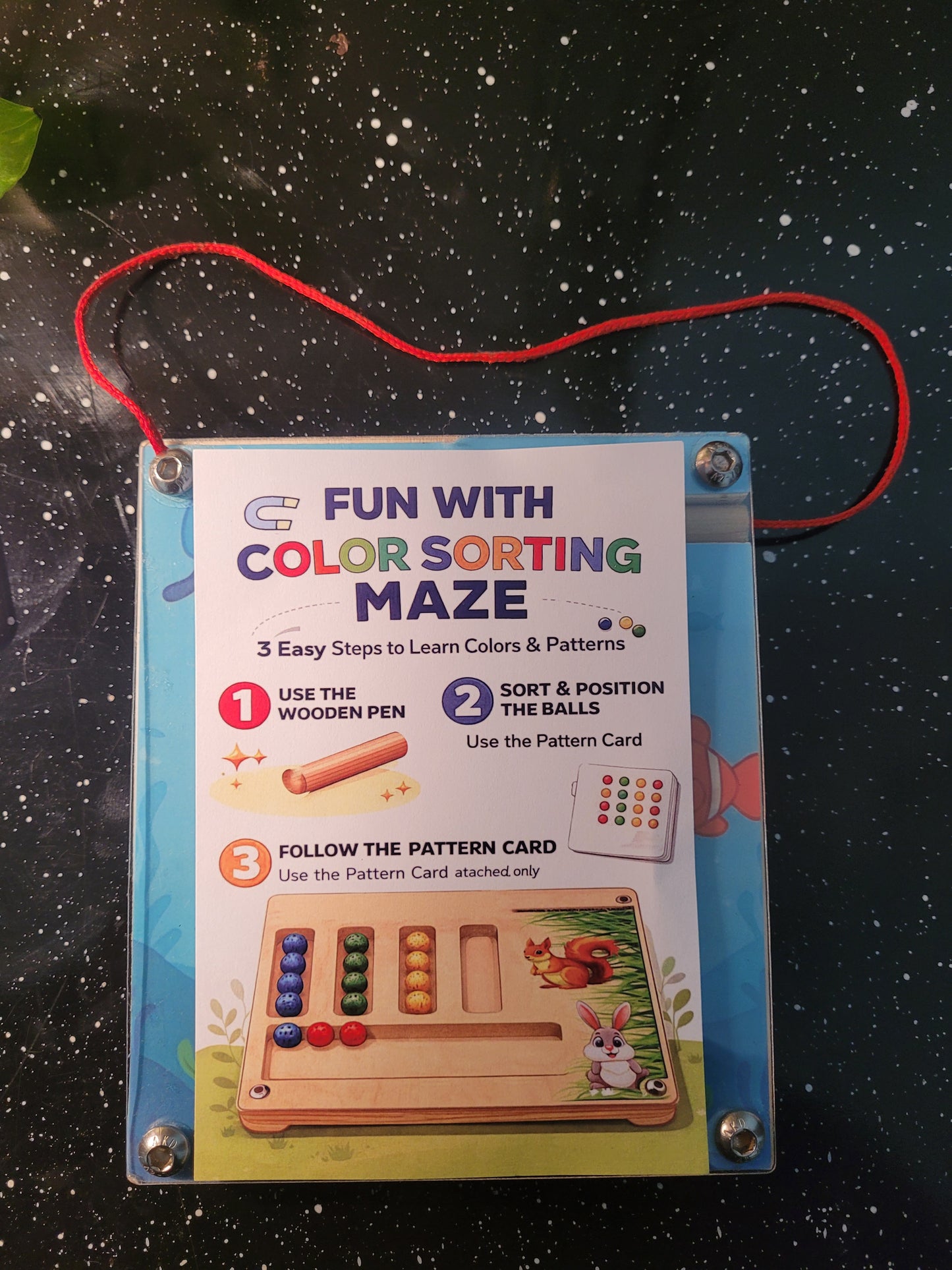 Single Player Sea Theme Maze Board