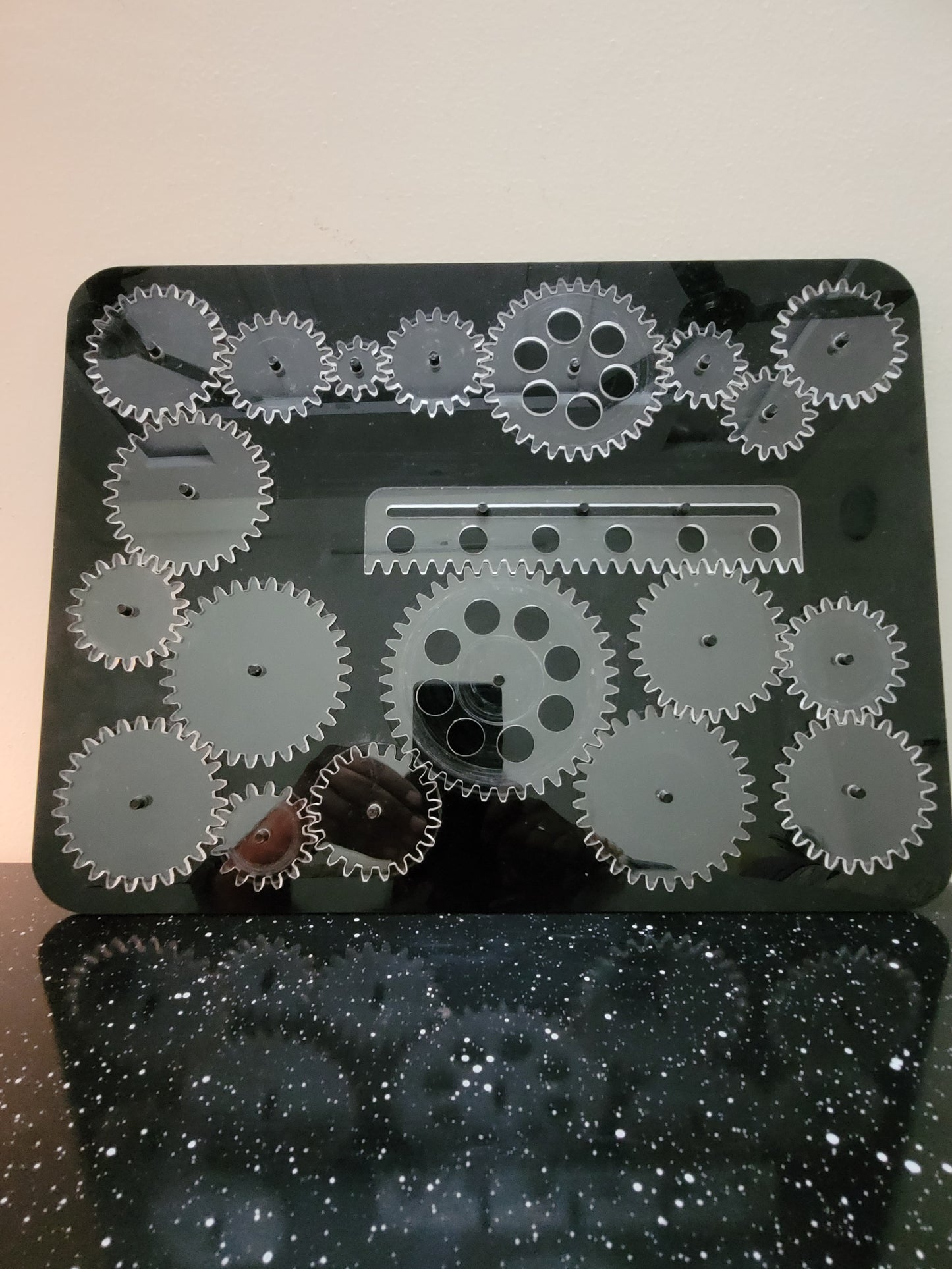 Solar System Gear Puzzle – Paint, Build & Spin Your Own Universe (Acrylic DIY Kit for Kids)