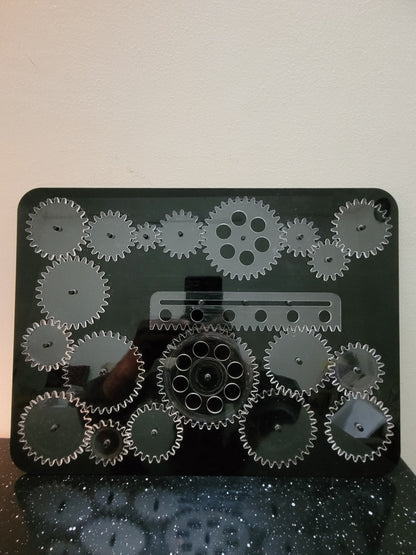 Solar System Gear Puzzle – Paint, Build & Spin Your Own Universe (Acrylic DIY Kit for Kids)