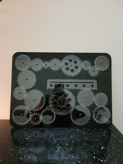 Solar System Gear Puzzle – Paint, Build & Spin Your Own Universe (Acrylic DIY Kit for Kids)