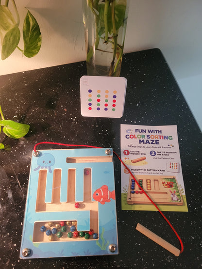 Single Player Sea Theme Maze Board