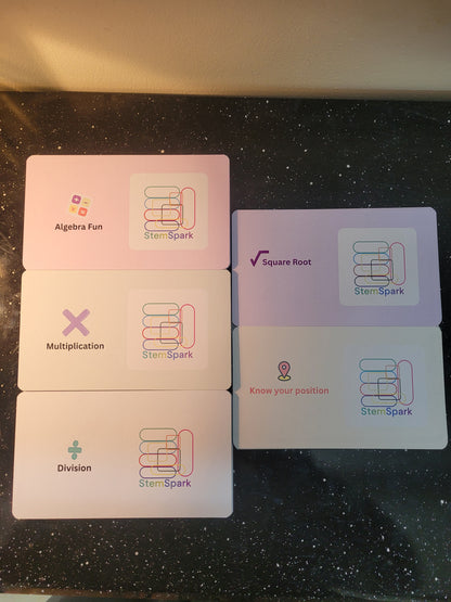 Wooden Math Board for kids aged 6+